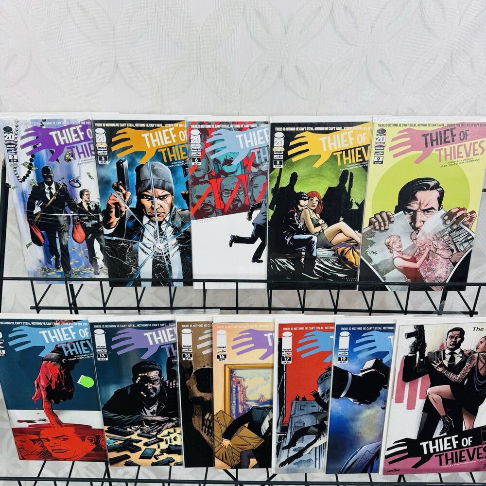 Thief of Thieves 5-6 8-9 11 13-14 16-17 19-20 & #2 2nd Lot‎ Robert Kirkman Image